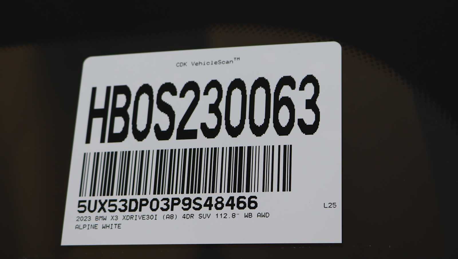 used 2023 BMW X3 car, priced at $38,958