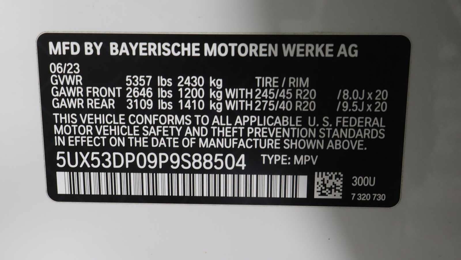 used 2023 BMW X3 car, priced at $38,852