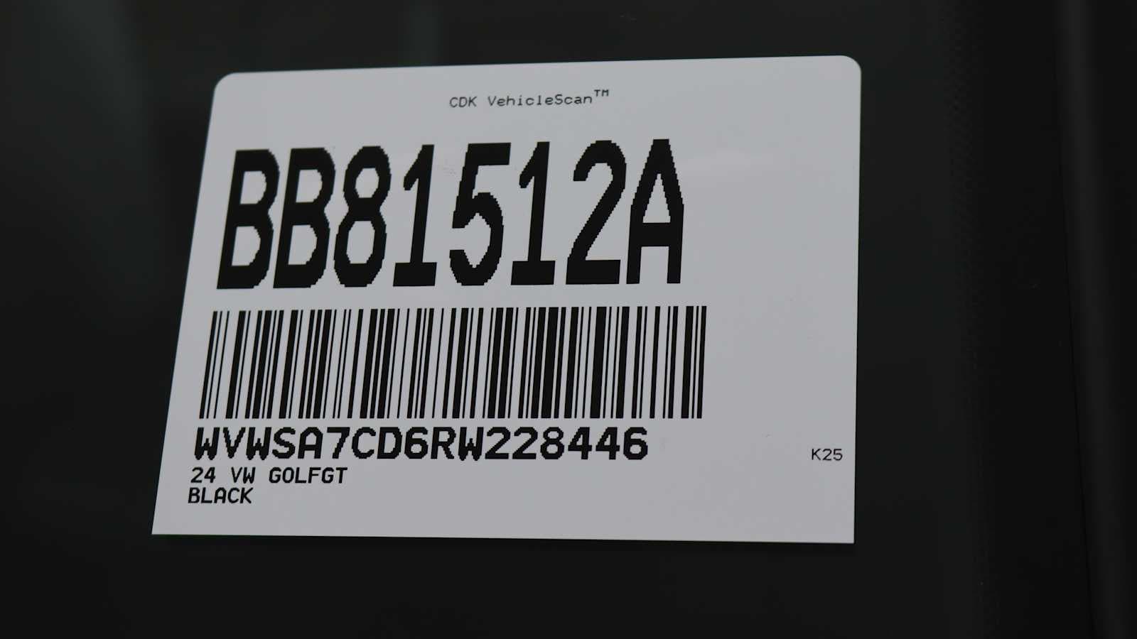 used 2024 Volkswagen Golf GTI car, priced at $32,564