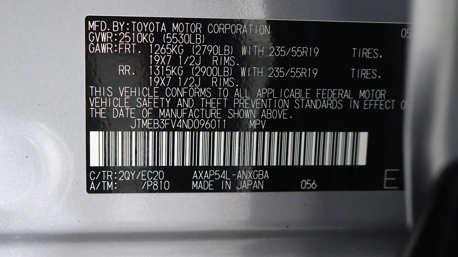 used 2022 Toyota RAV4 Prime car, priced at $38,576