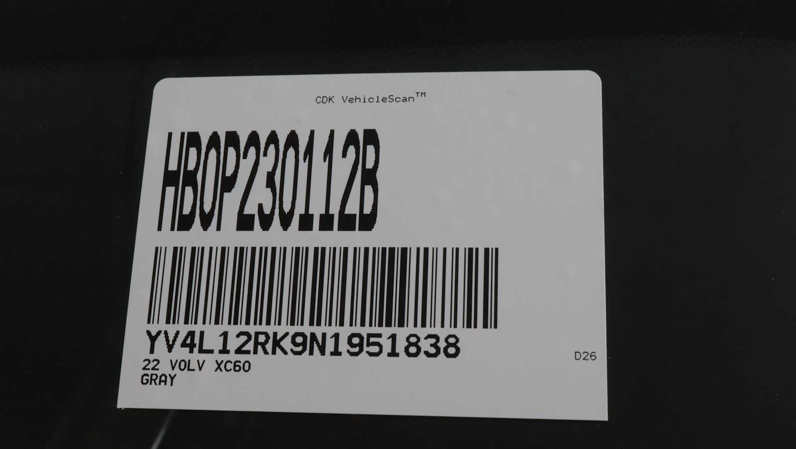 used 2022 Volvo XC60 car, priced at $25,979