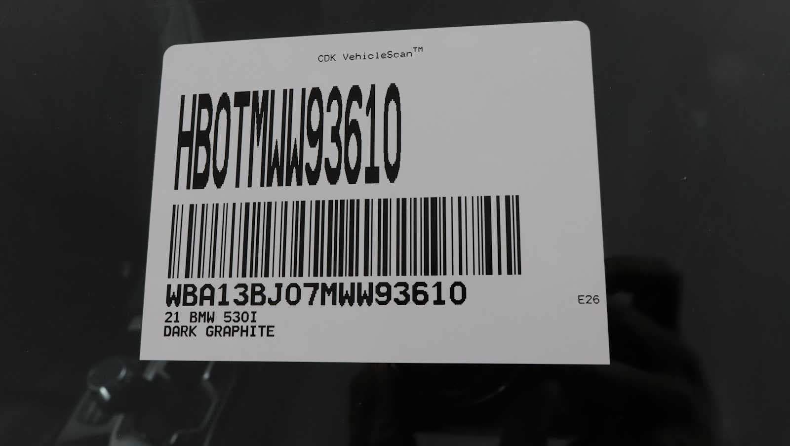 used 2021 BMW 530i car, priced at $30,097