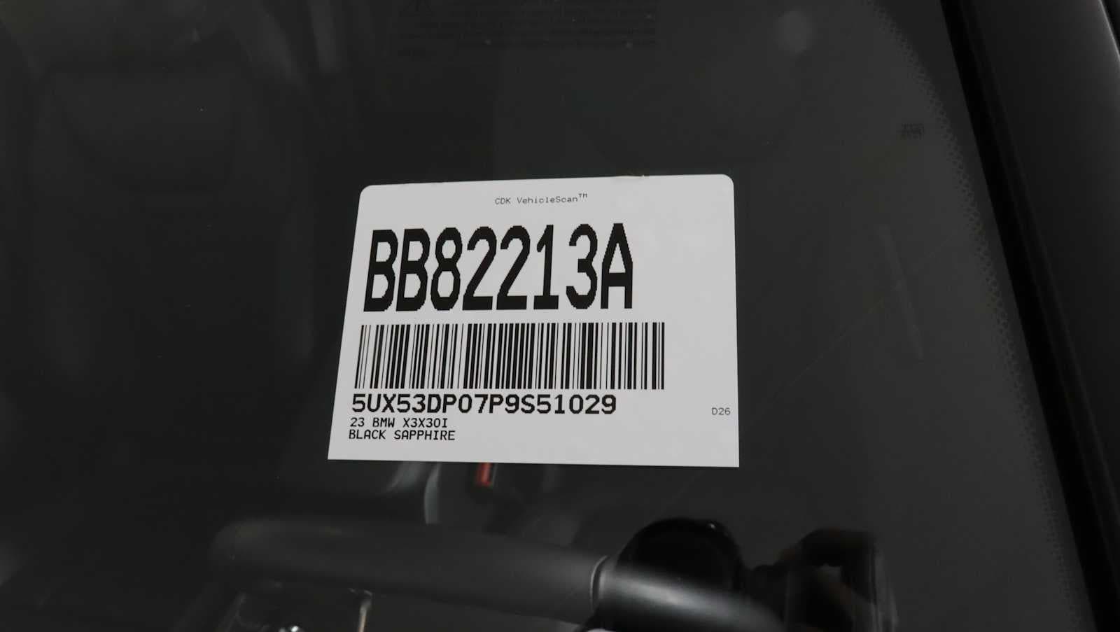 used 2023 BMW X3 car, priced at $36,973