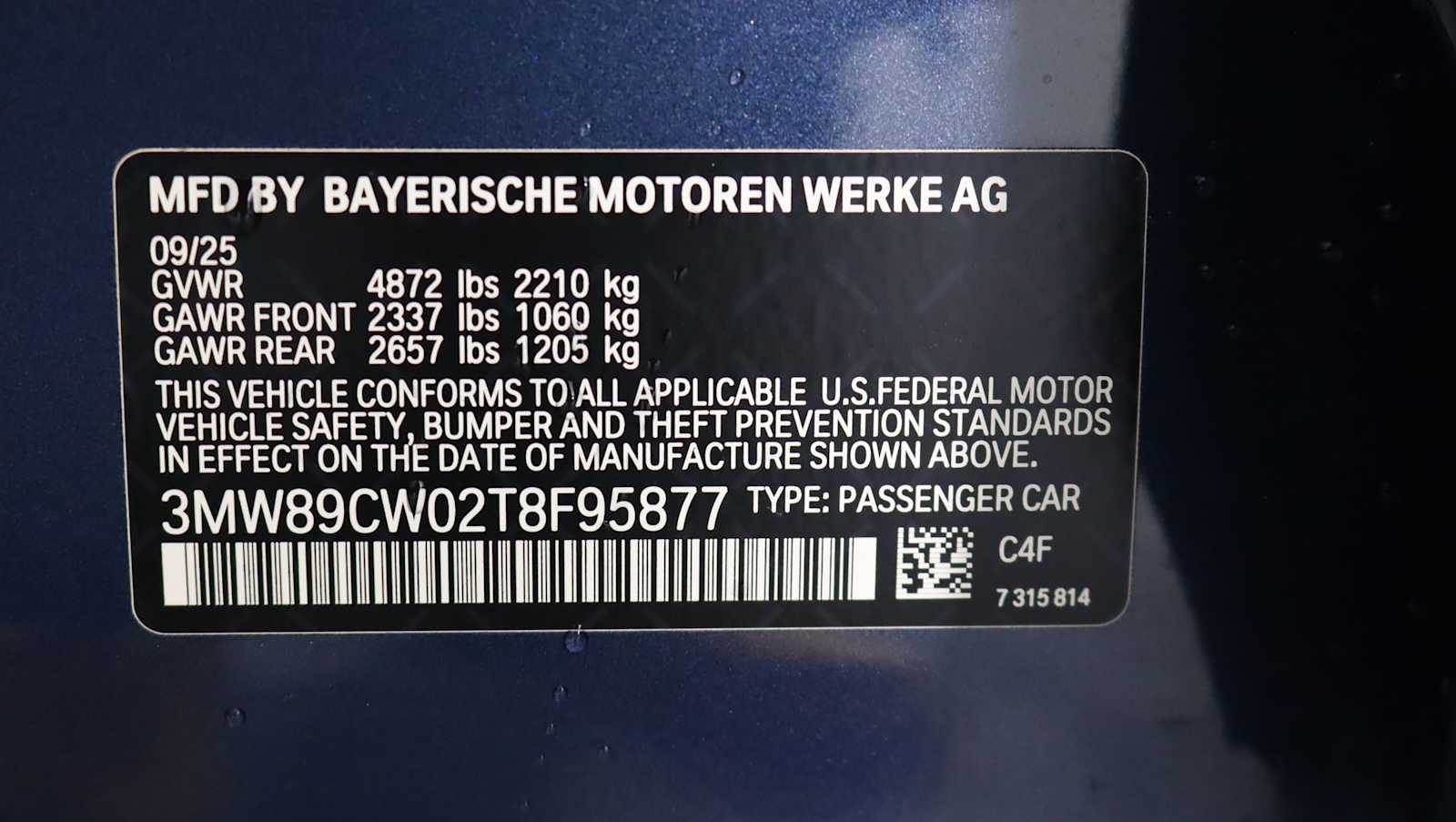 new 2026 BMW 3-Series car, priced at $53,990