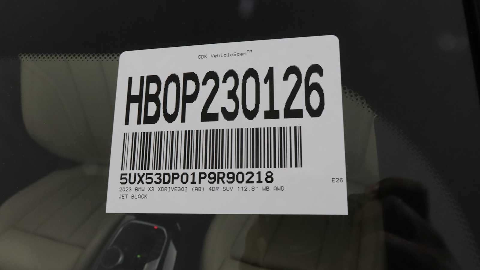 used 2023 BMW X3 car, priced at $38,787