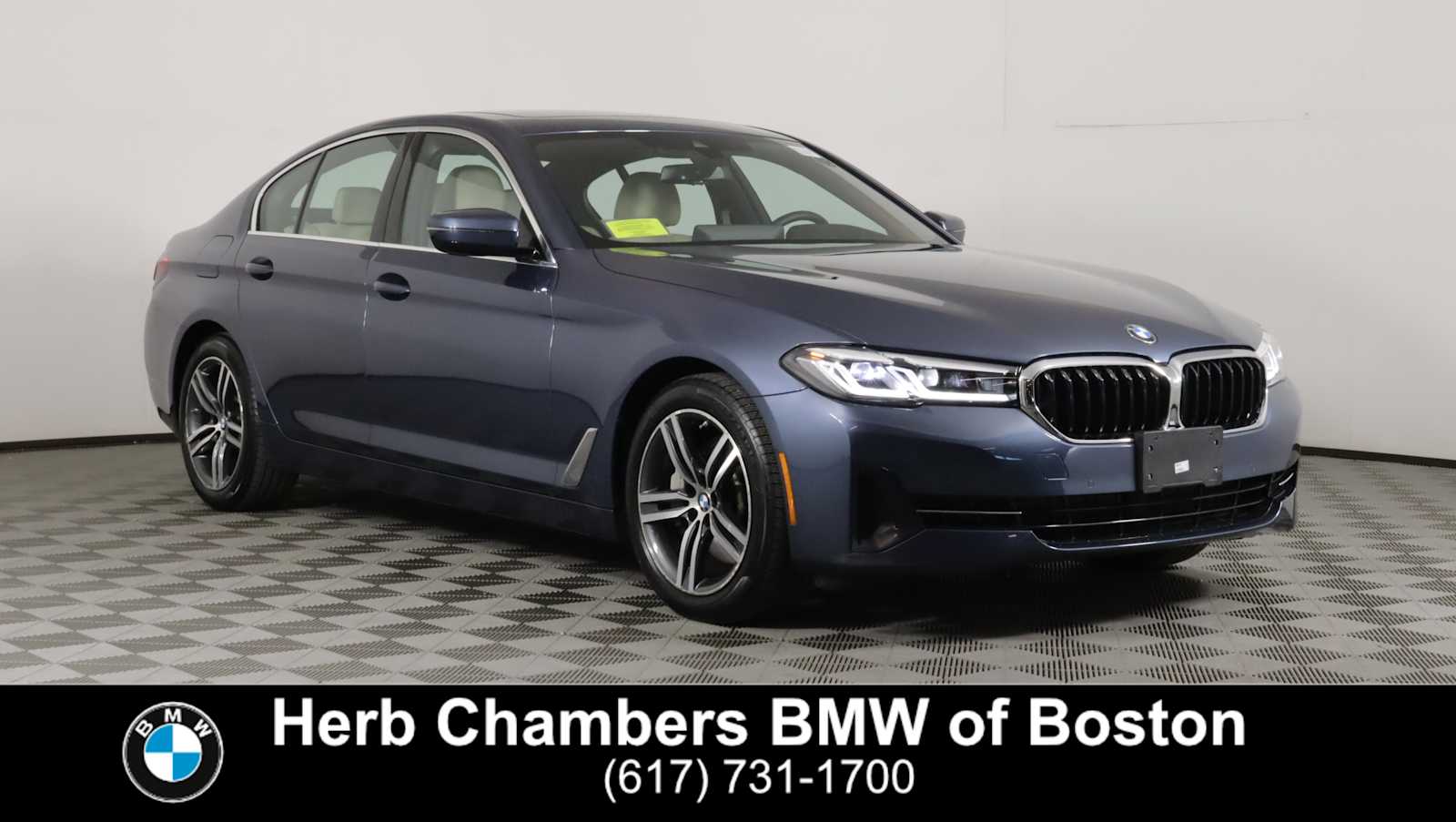 Arctic Race Blue Metallic 2023 BMW 5 Series 530i xDrive AWD Sedan All-Wheel Drive Automatic
