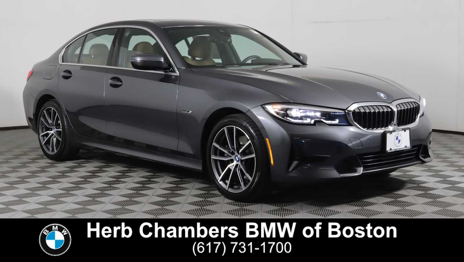 Gray (Mineral Grey Metallic) 2022 BMW 3 Series Sedan All-Wheel Drive Automatic