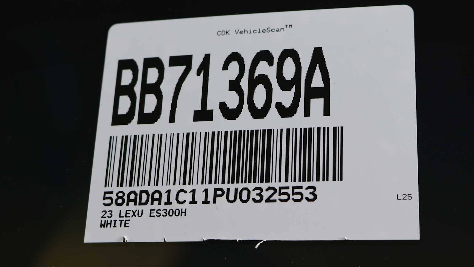 used 2023 Lexus ES 300h car, priced at $35,883