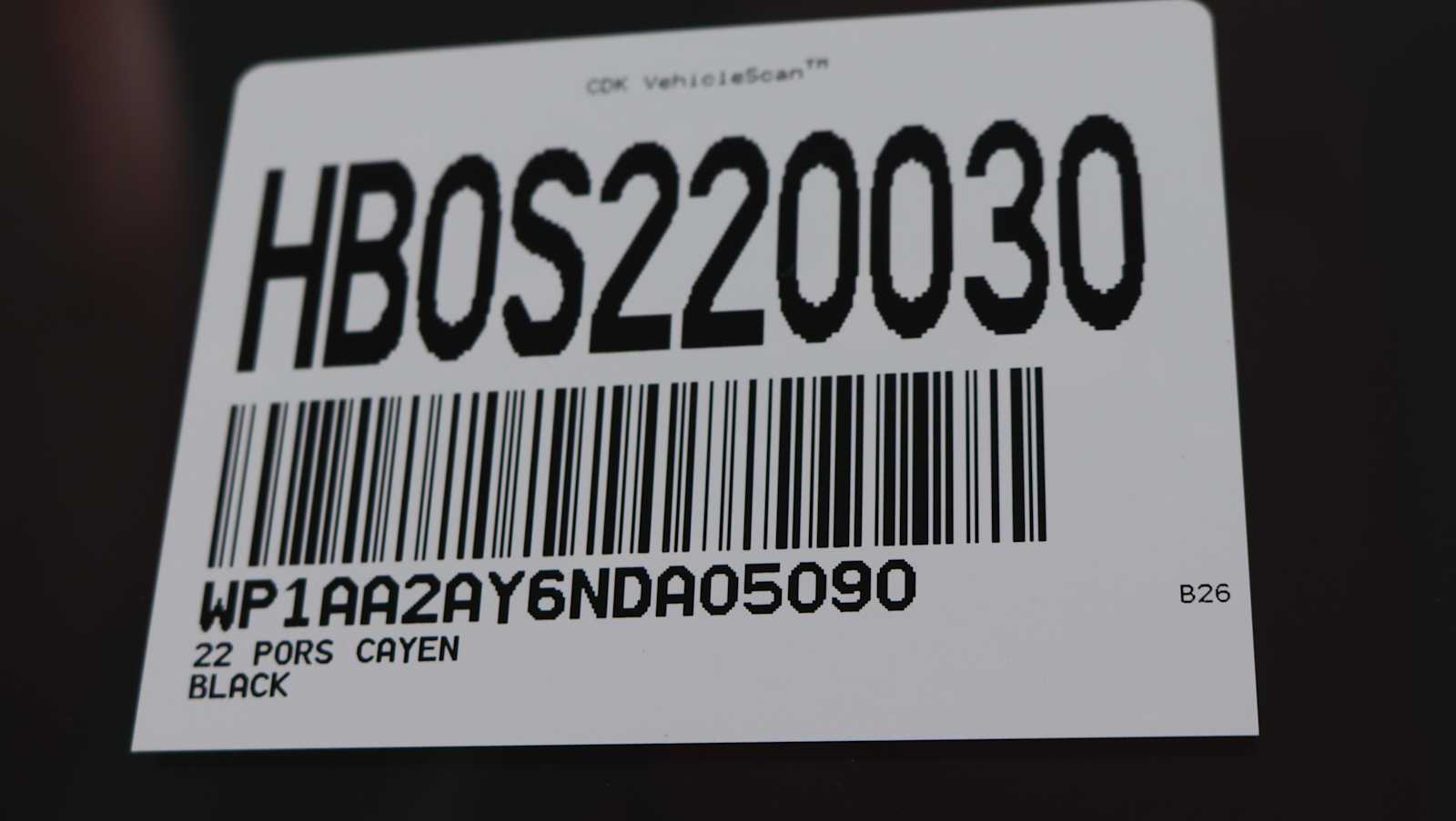 used 2022 Porsche Cayenne car, priced at $51,822