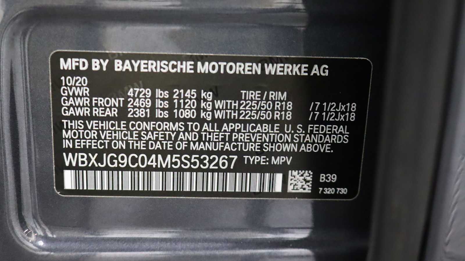 used 2021 BMW X1 car, priced at $24,682