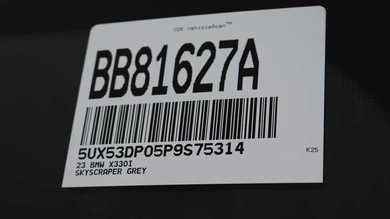 used 2023 BMW X3 car, priced at $33,957