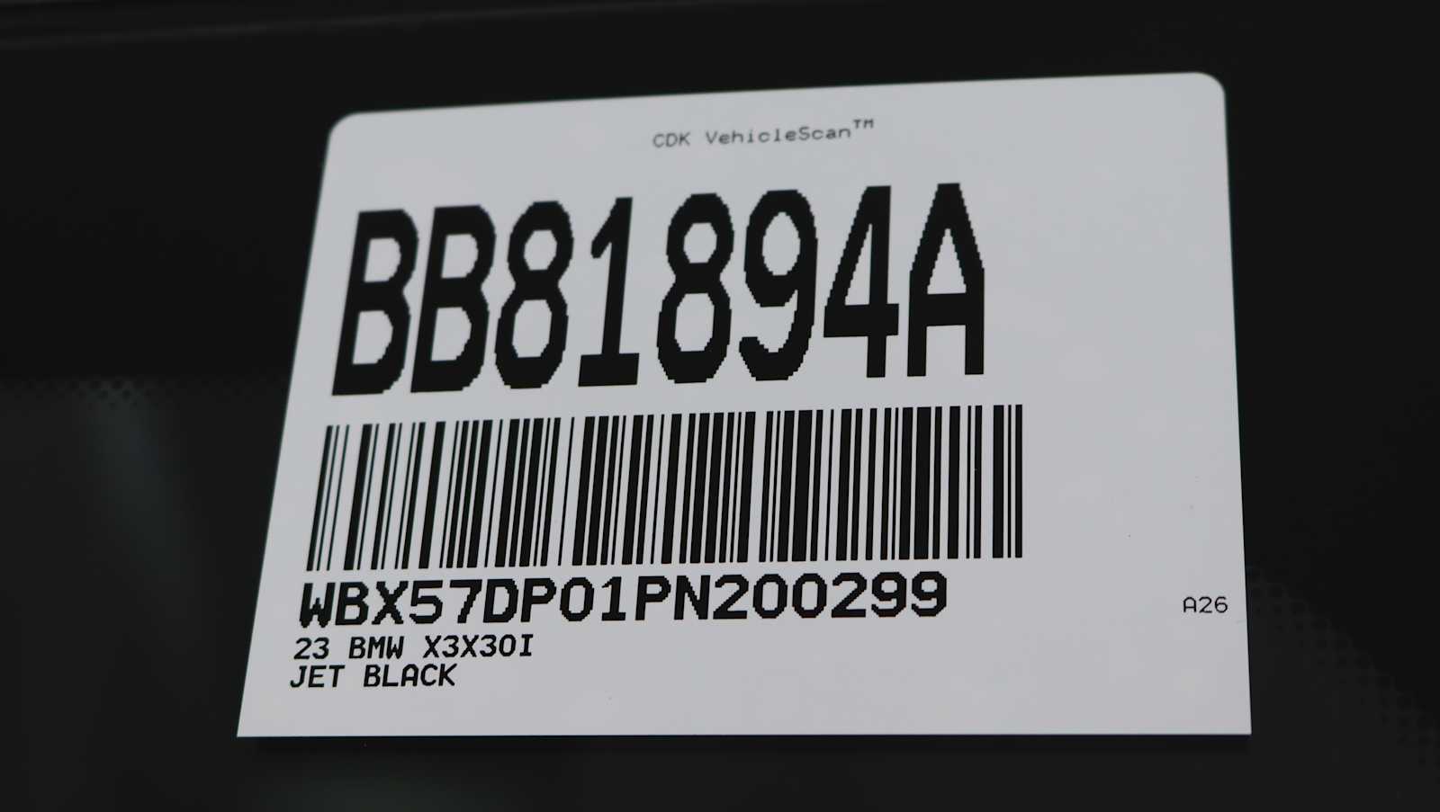 used 2023 BMW X3 car, priced at $36,772