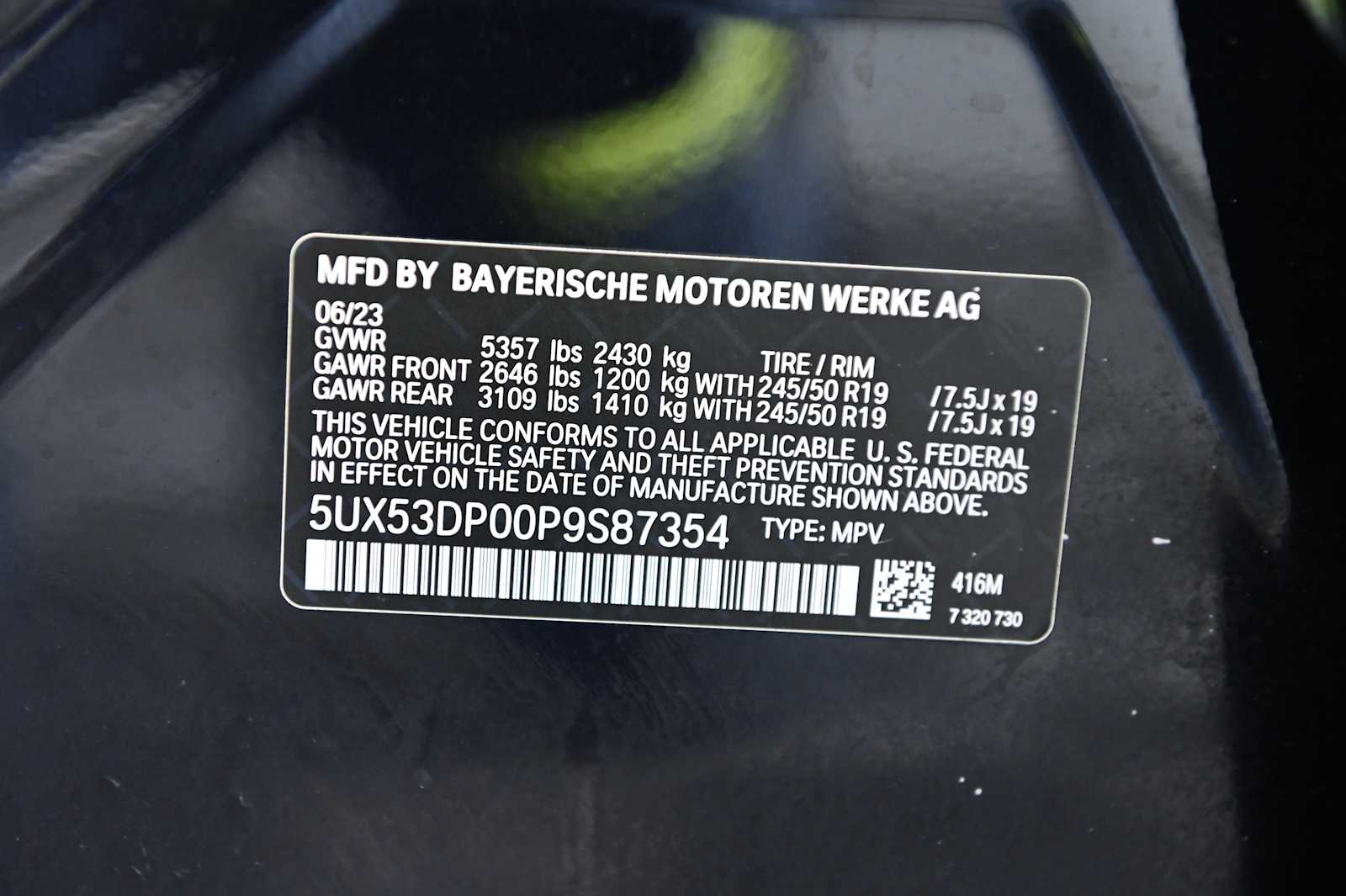 used 2023 BMW X3 car, priced at $36,873
