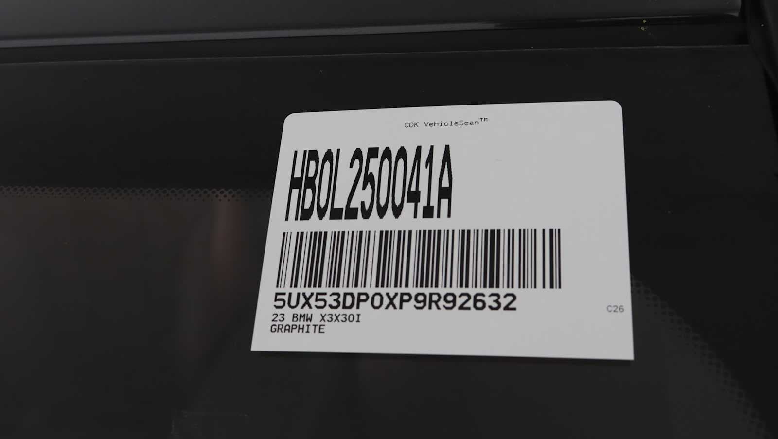 used 2023 BMW X3 car, priced at $37,732