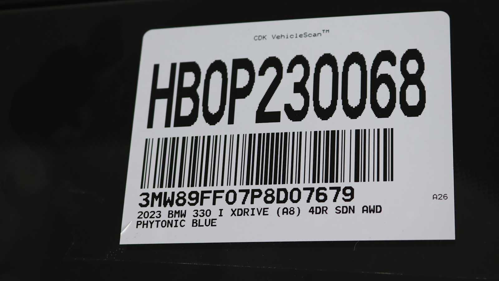 used 2023 BMW 330i car, priced at $35,735