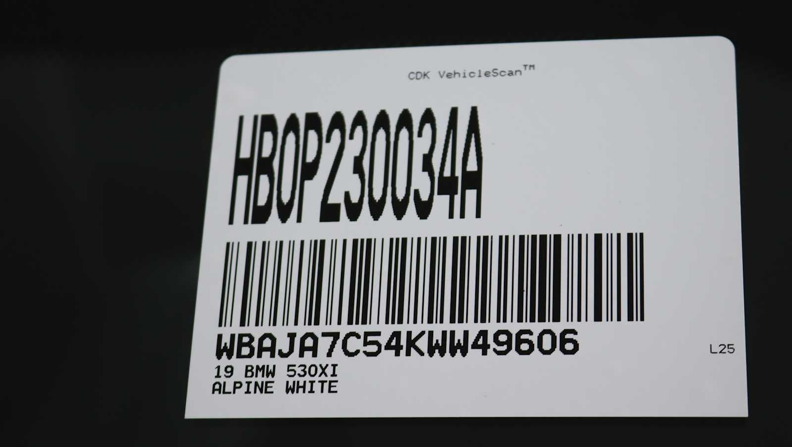 used 2019 BMW 530i car, priced at $23,728