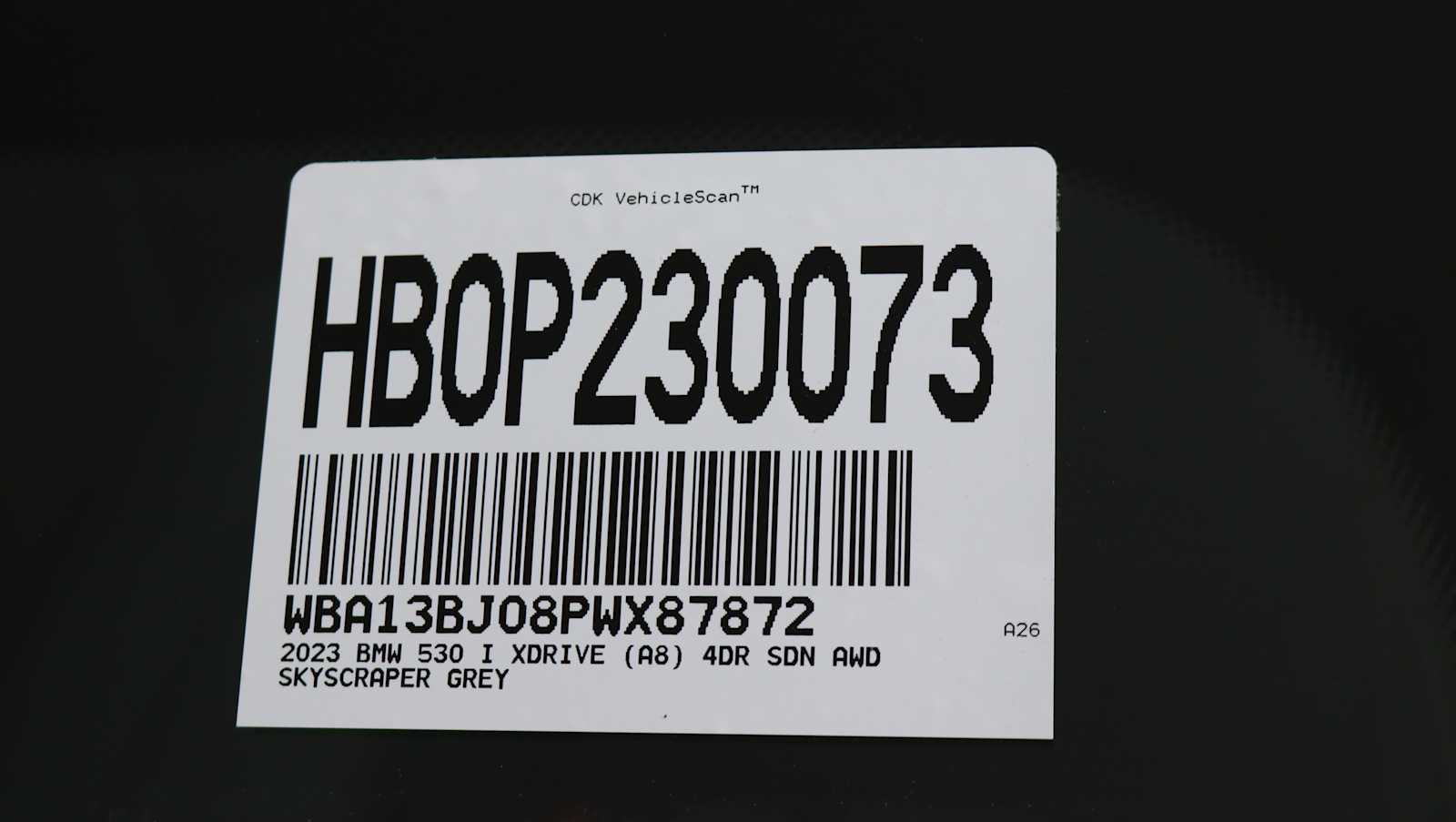 used 2023 BMW 530i car, priced at $39,579