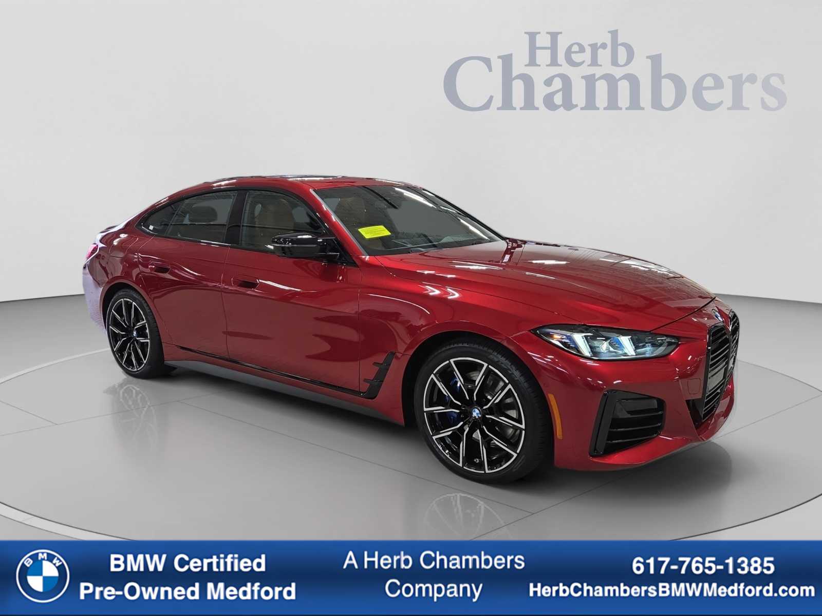 Vegas Red 2026 BMW 4 Series Coupe All-Wheel Drive Automatic