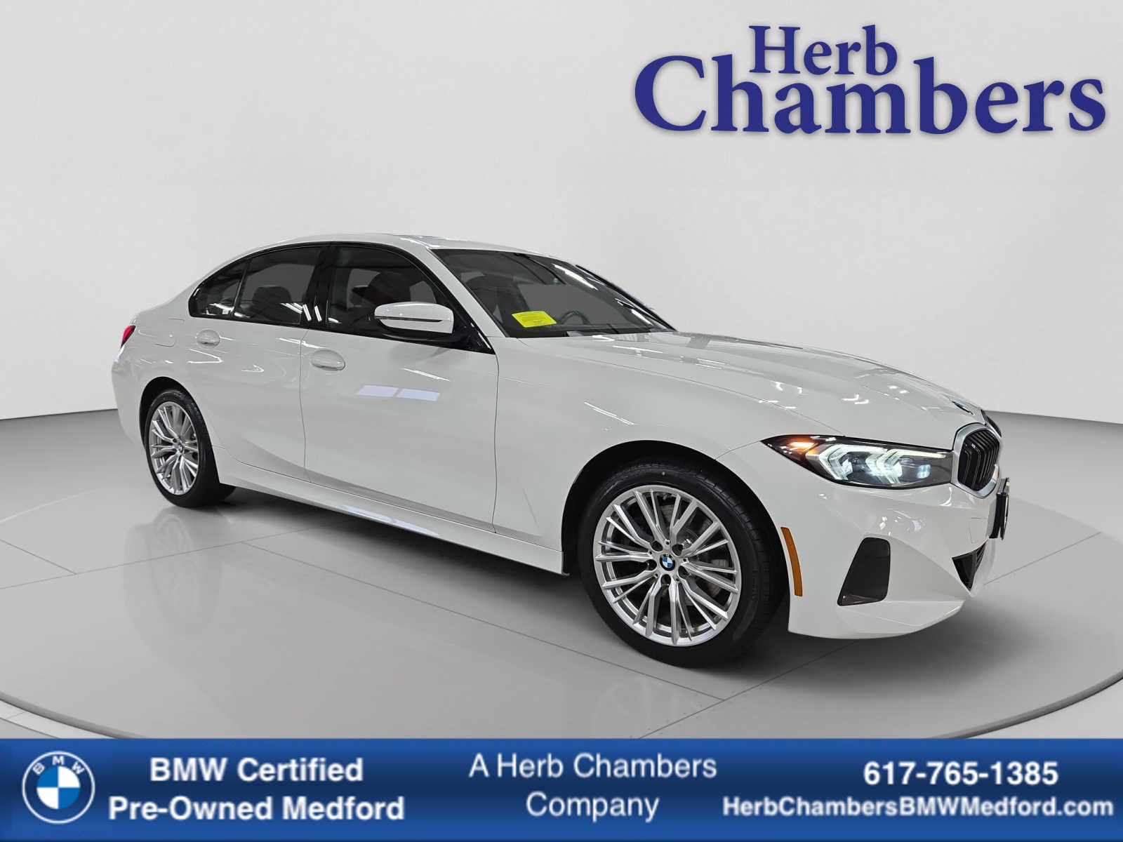 Alpine White 2023 BMW 3 Series 330i xDrive AWD Sedan All-Wheel Drive Automatic