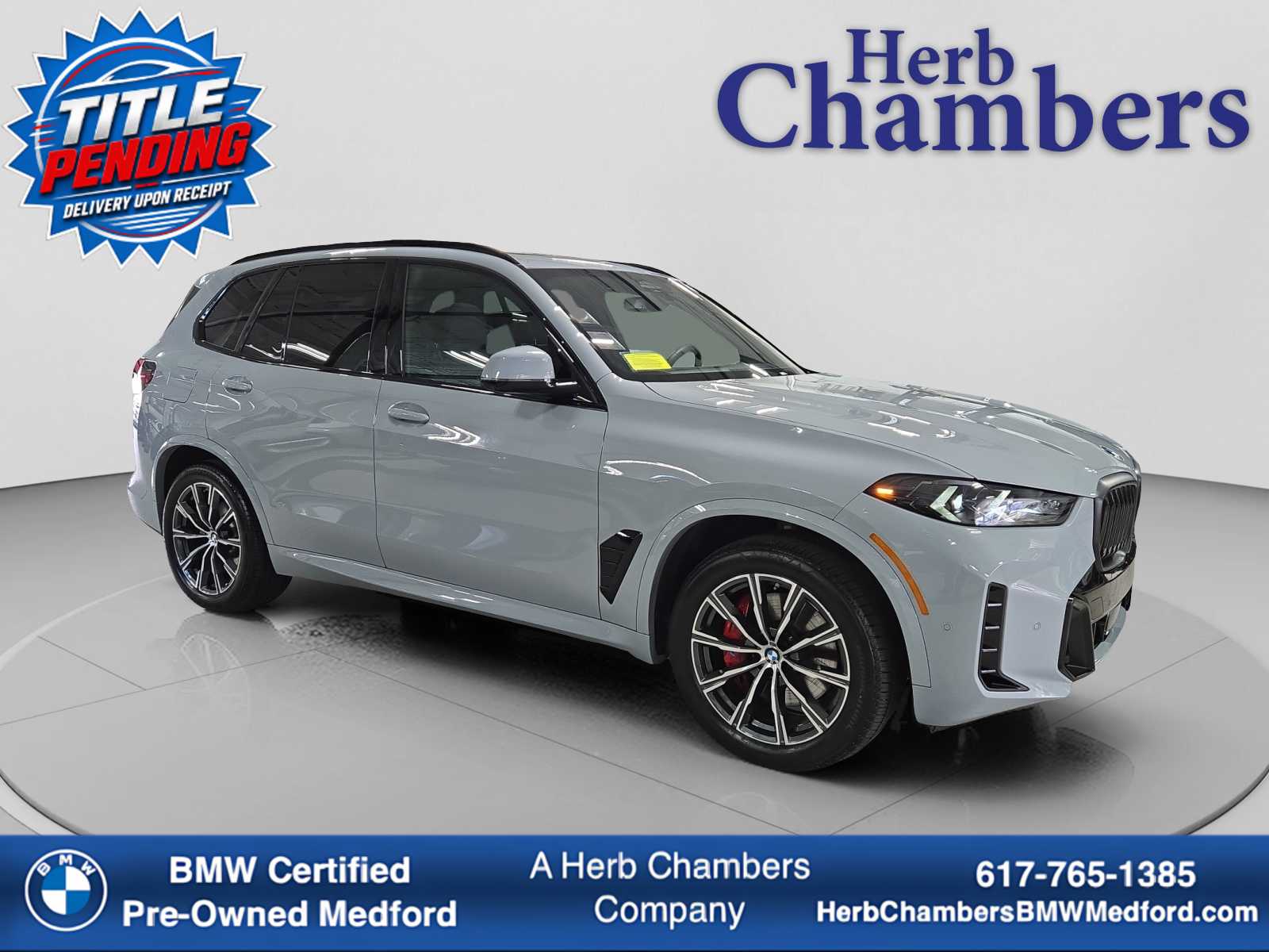 Gray (Brooklyn Grey Metallic) 2026 BMW X5 SUV / Crossover All-Wheel Drive Automatic