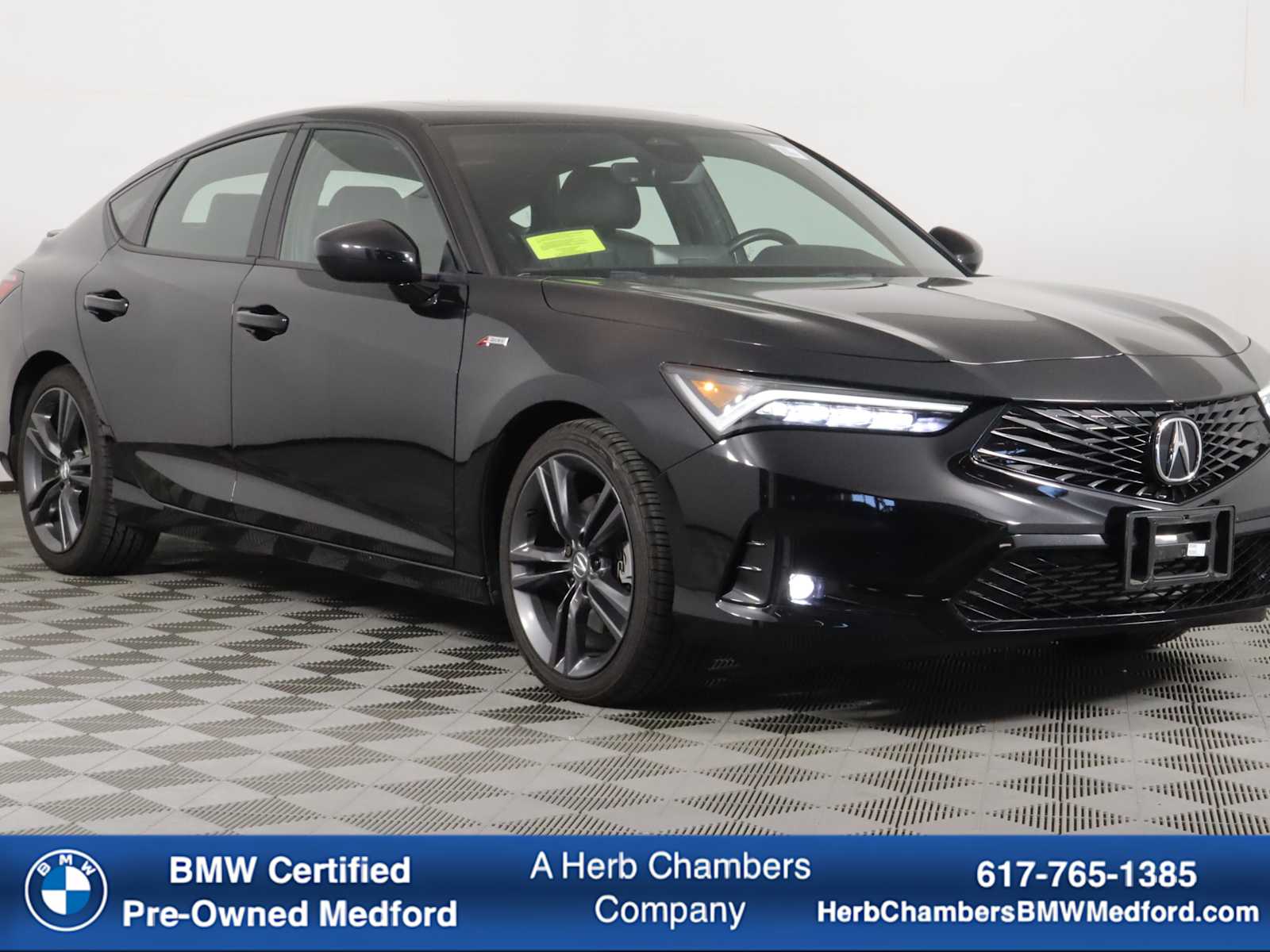 Majestic Black Pearl 2023 Acura Integra Sedan Front-Wheel Drive Continuously Variable Transmission