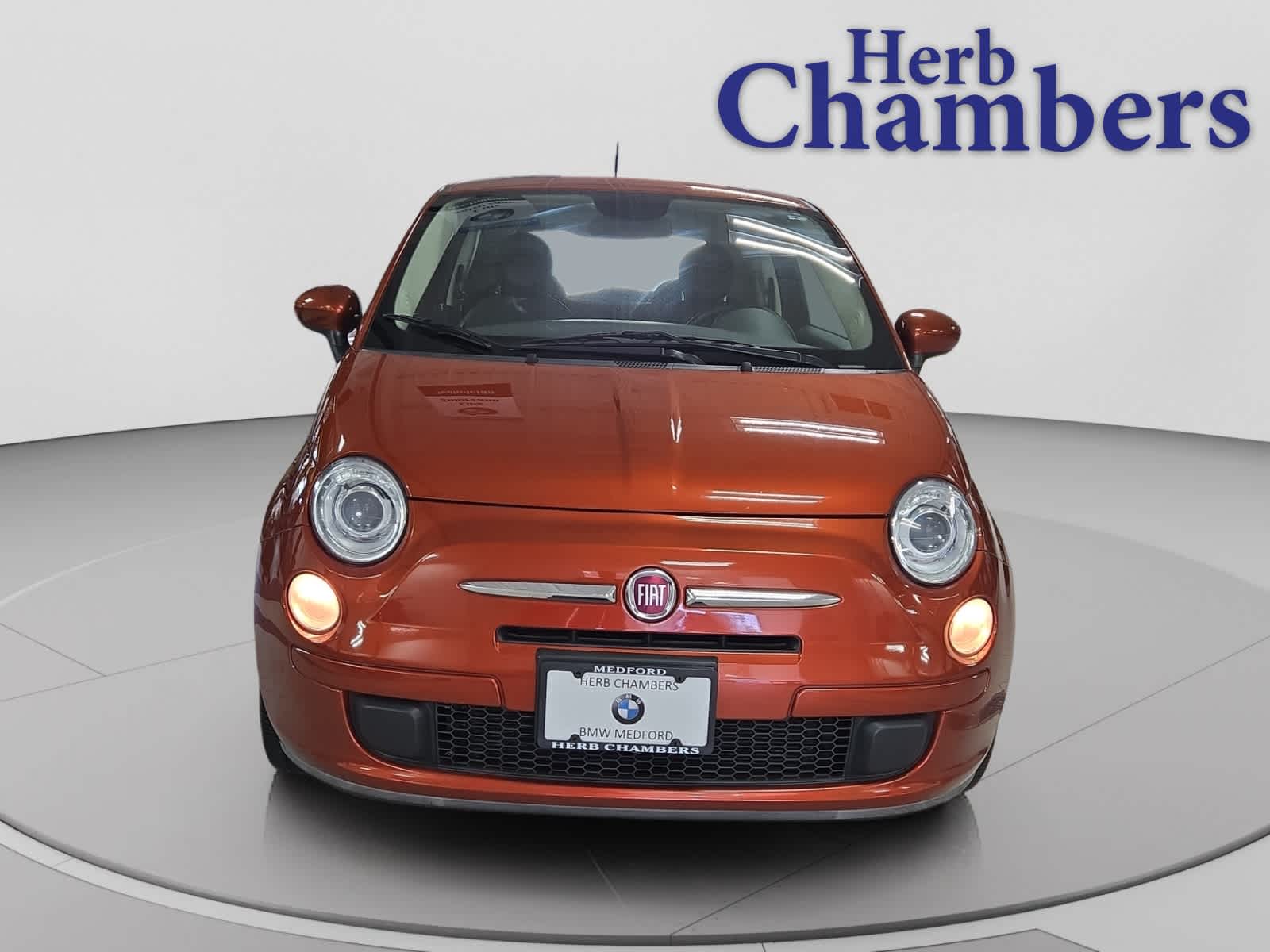 Used 2015 FIAT 500 Pop with VIN 3C3CFFAR4FT689763 for sale in Medford, MA