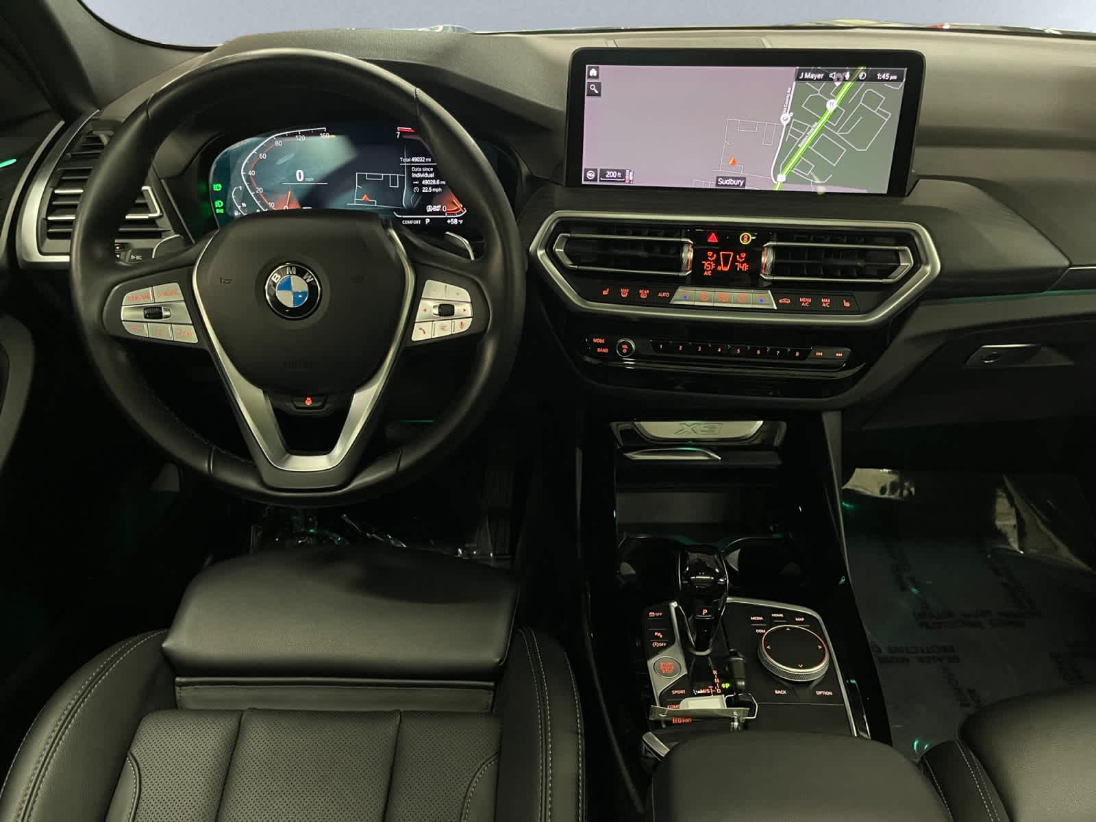 used 2022 BMW X3 car, priced at $30,497