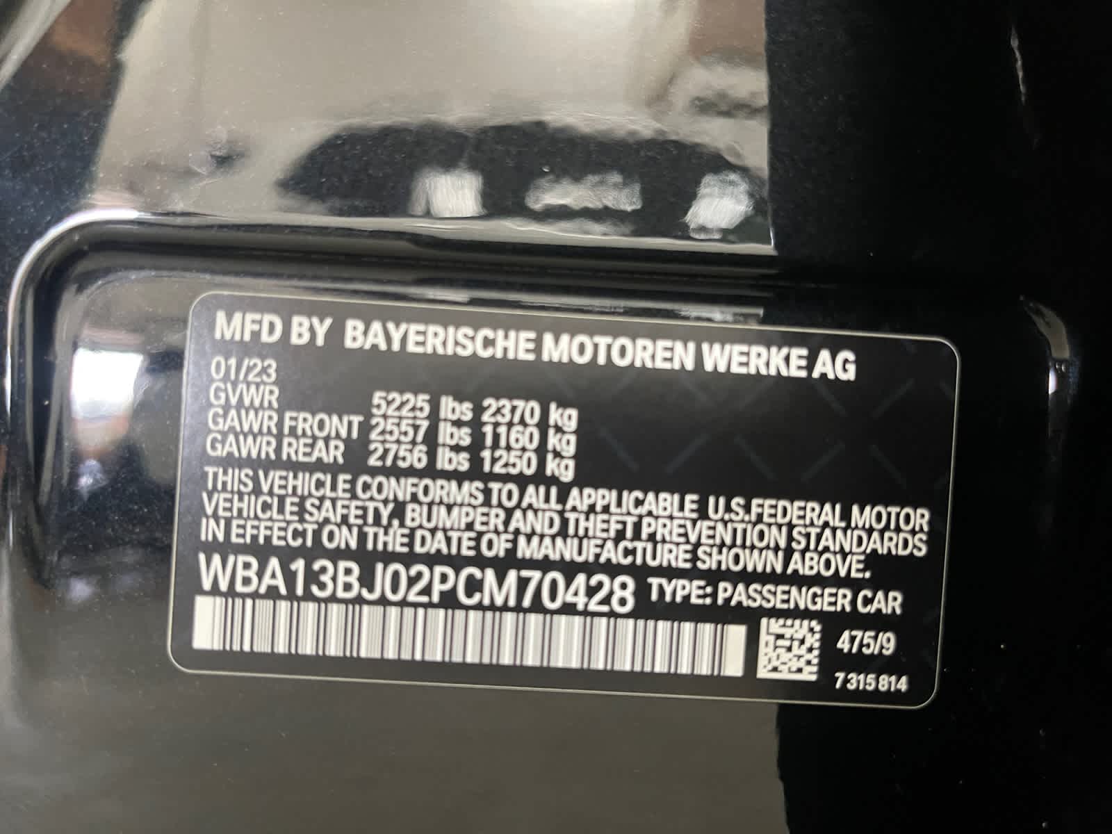 used 2023 BMW 530i car, priced at $38,497