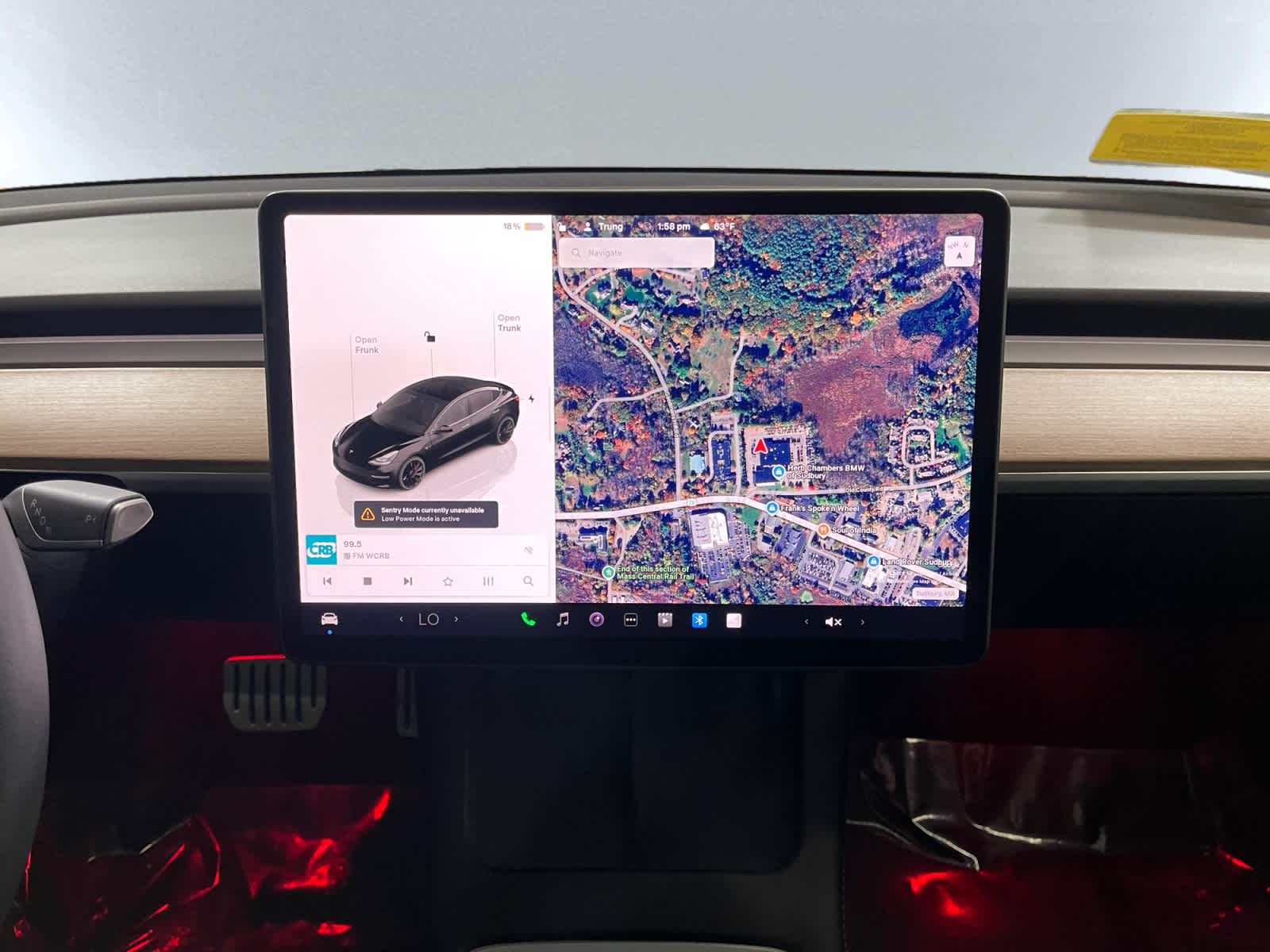 used 2023 Tesla Model 3 car, priced at $32,497