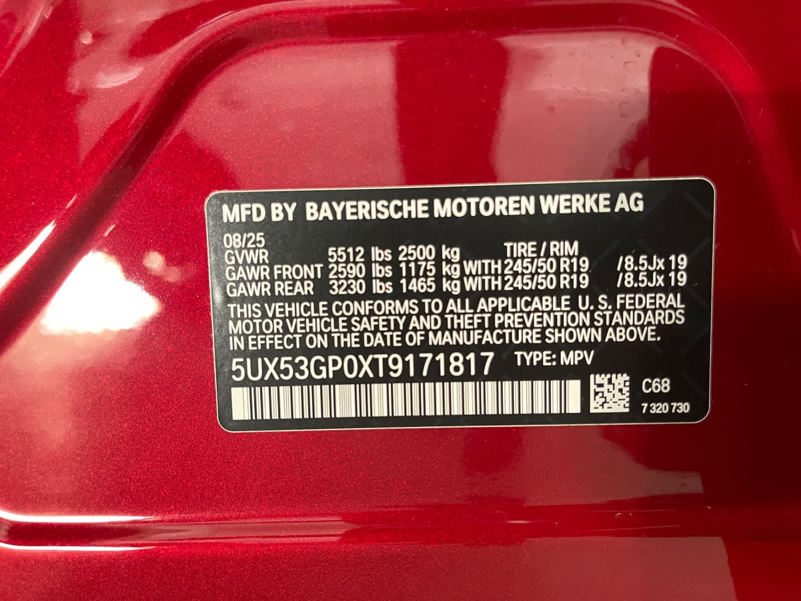 used 2026 BMW X3 car, priced at $53,997