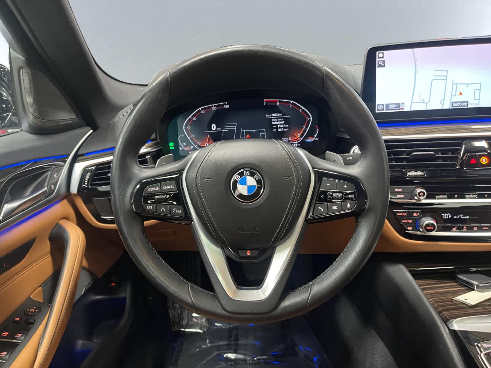 used 2023 BMW 530i car, priced at $38,497