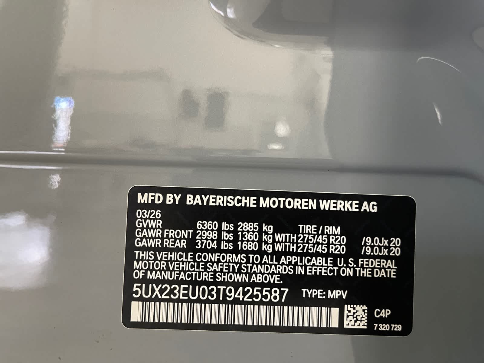 new 2026 BMW X5 car, priced at $83,000