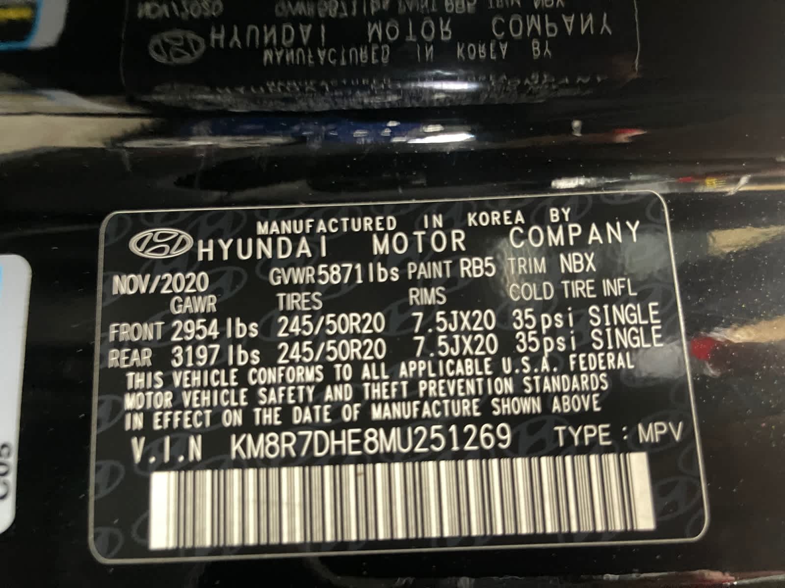 used 2021 Hyundai Palisade car, priced at $24,497