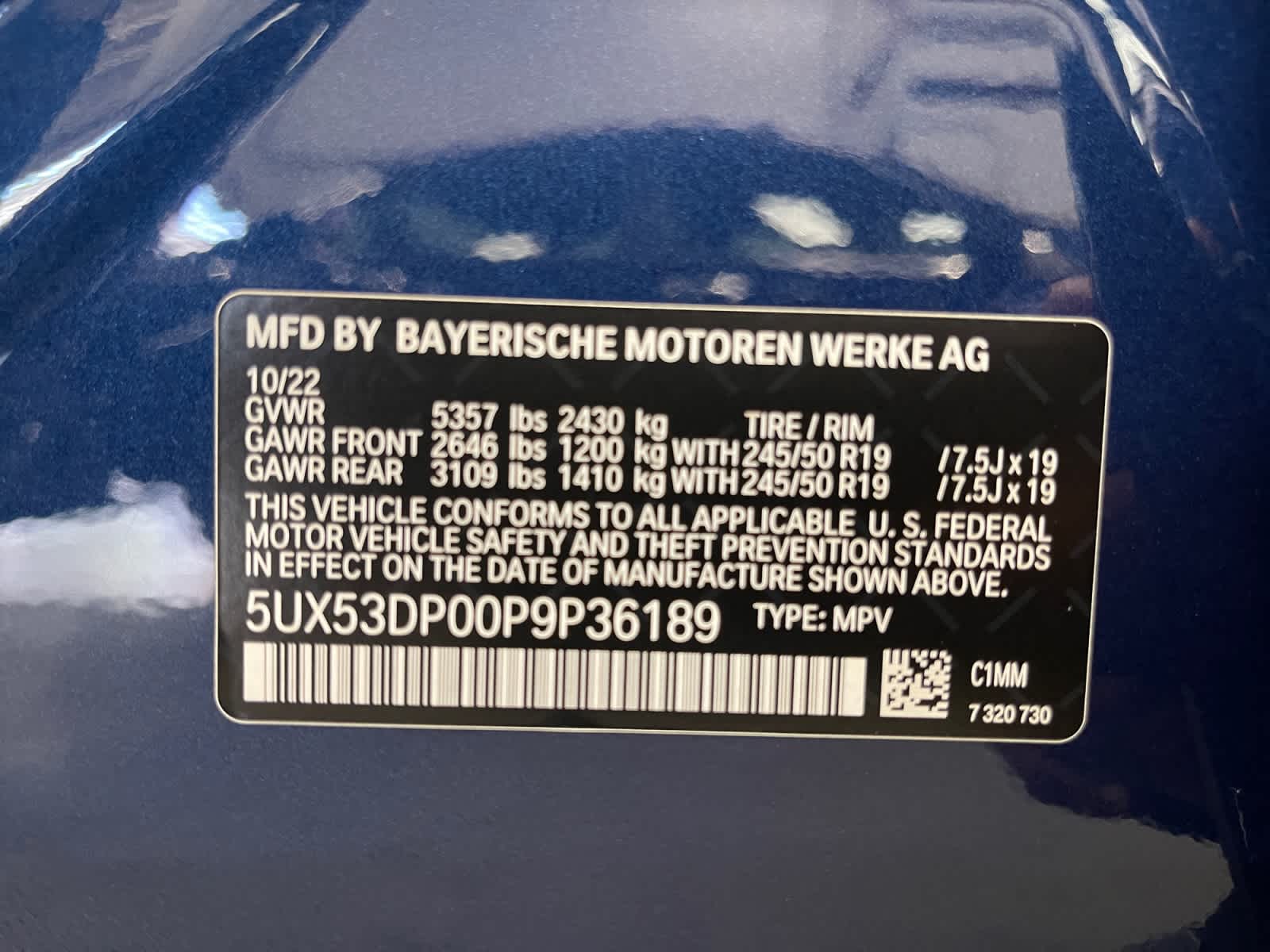 used 2023 BMW X3 car, priced at $36,497