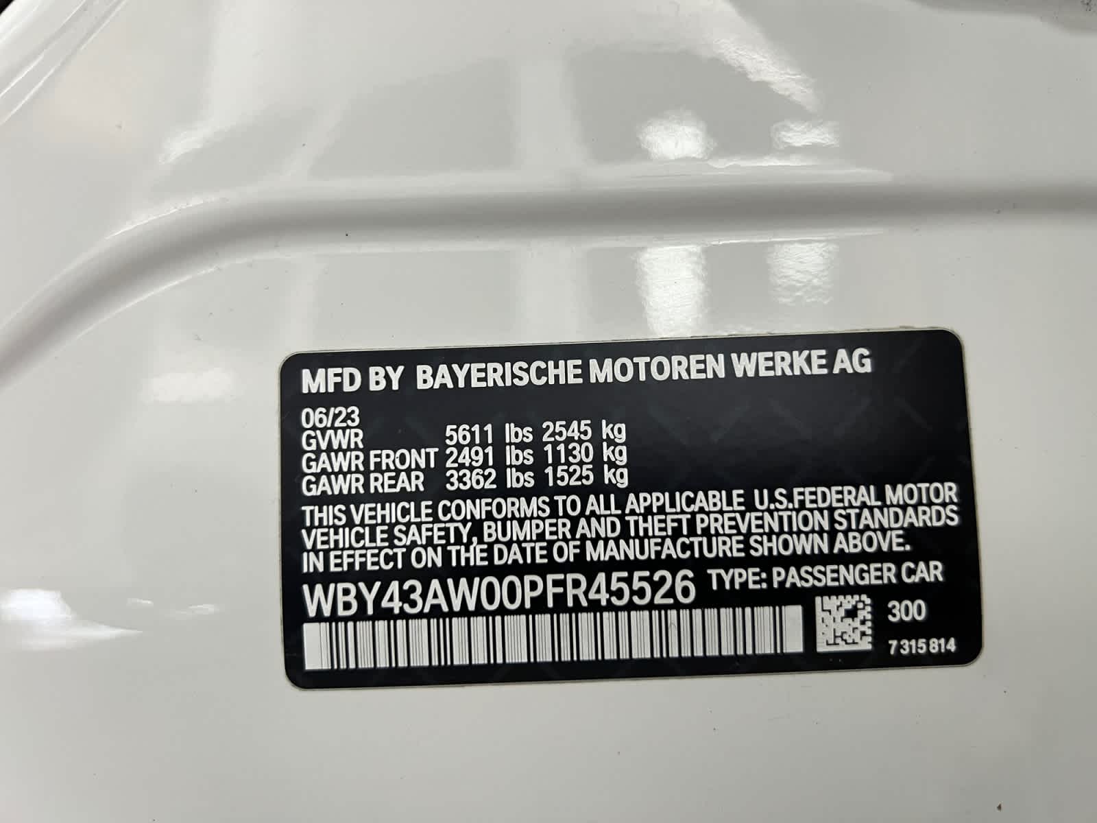 used 2023 BMW i4 car, priced at $34,497