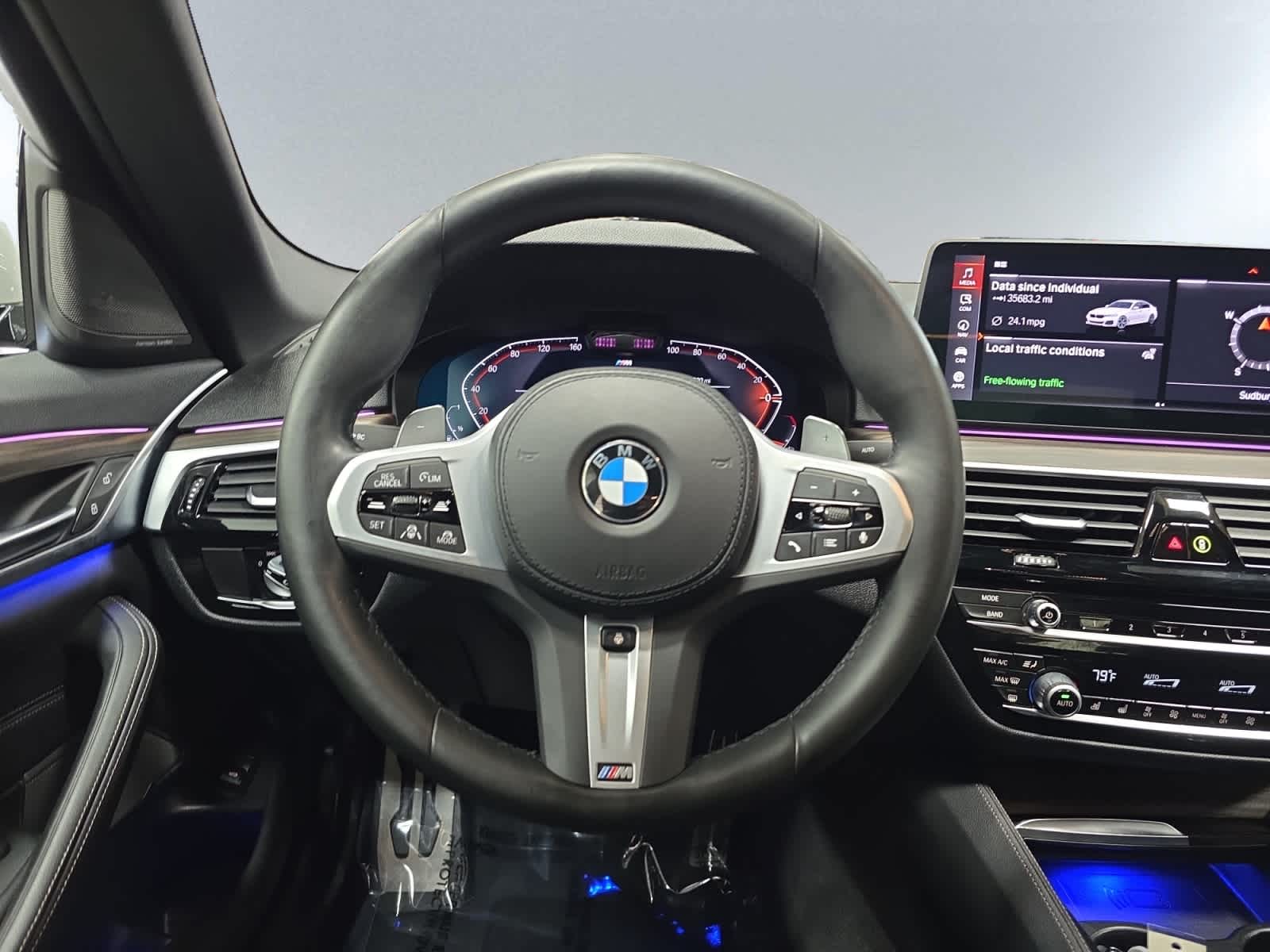 used 2022 BMW 540i car, priced at $47,497