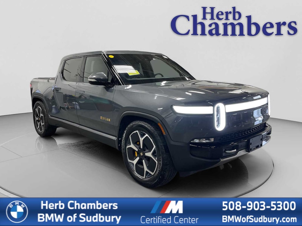 Used 2023 Rivian R1T Adventure Quad Motor Large Pack Truck Crew Cab
