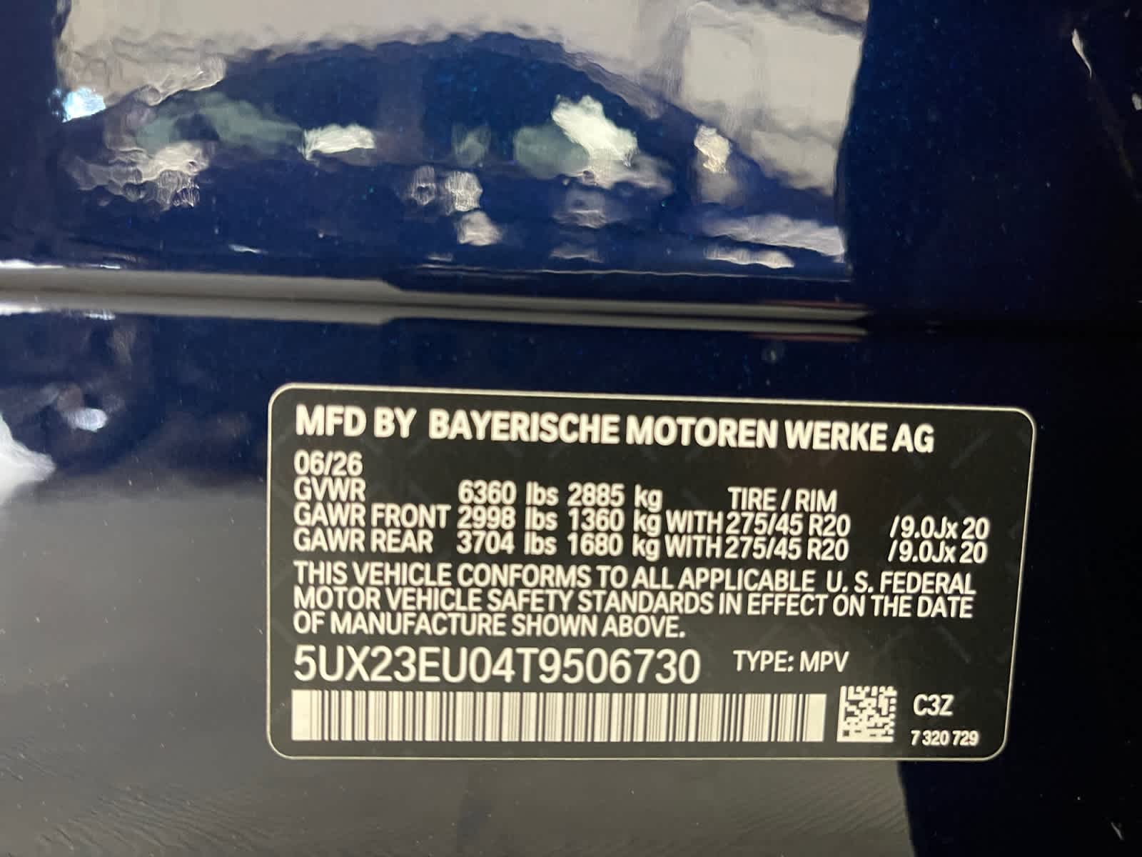 new 2026 BMW X5 car, priced at $86,150