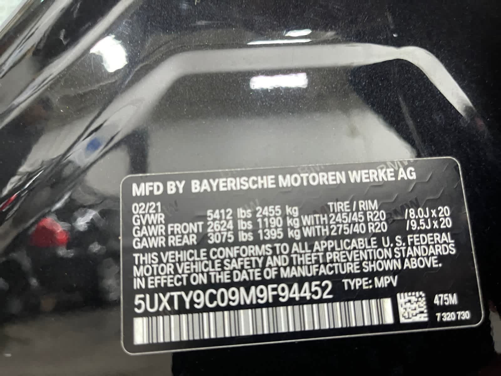 used 2021 BMW X3 car, priced at $34,697