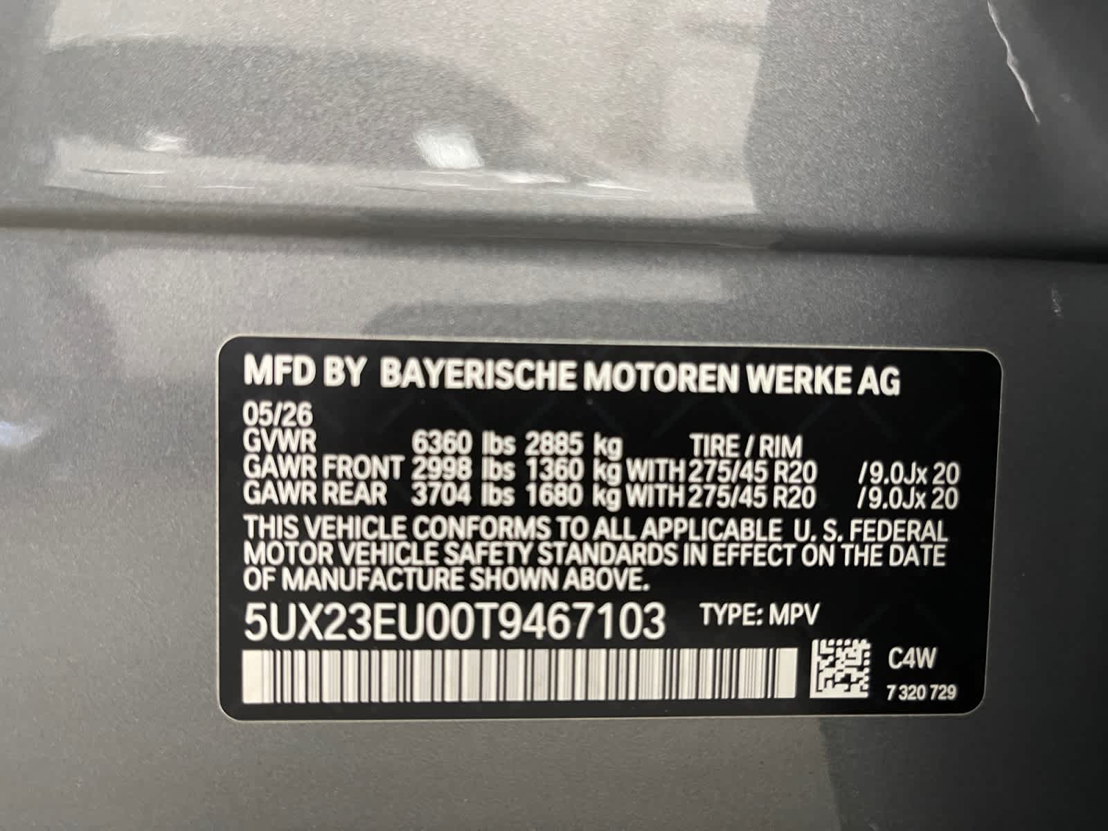 new 2026 BMW X5 car, priced at $78,200