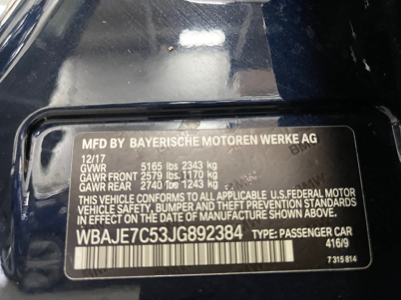 used 2018 BMW 540i car, priced at $29,497