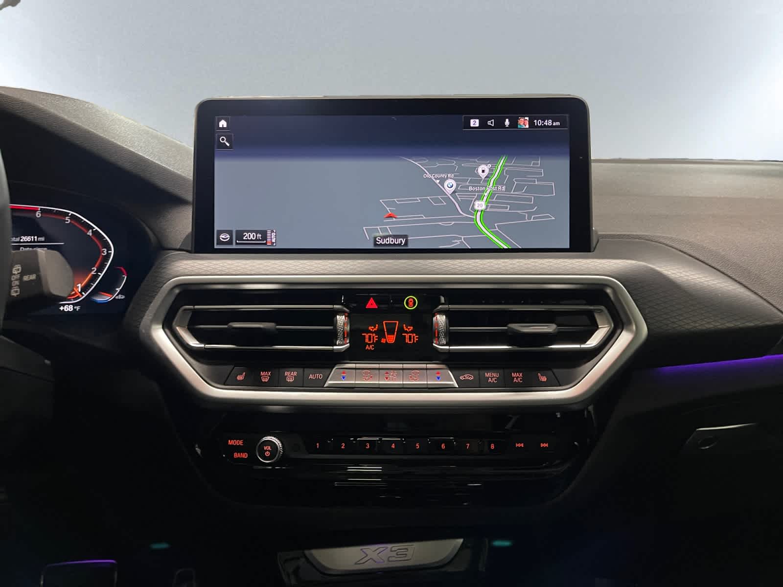 used 2022 BMW X3 car, priced at $34,497