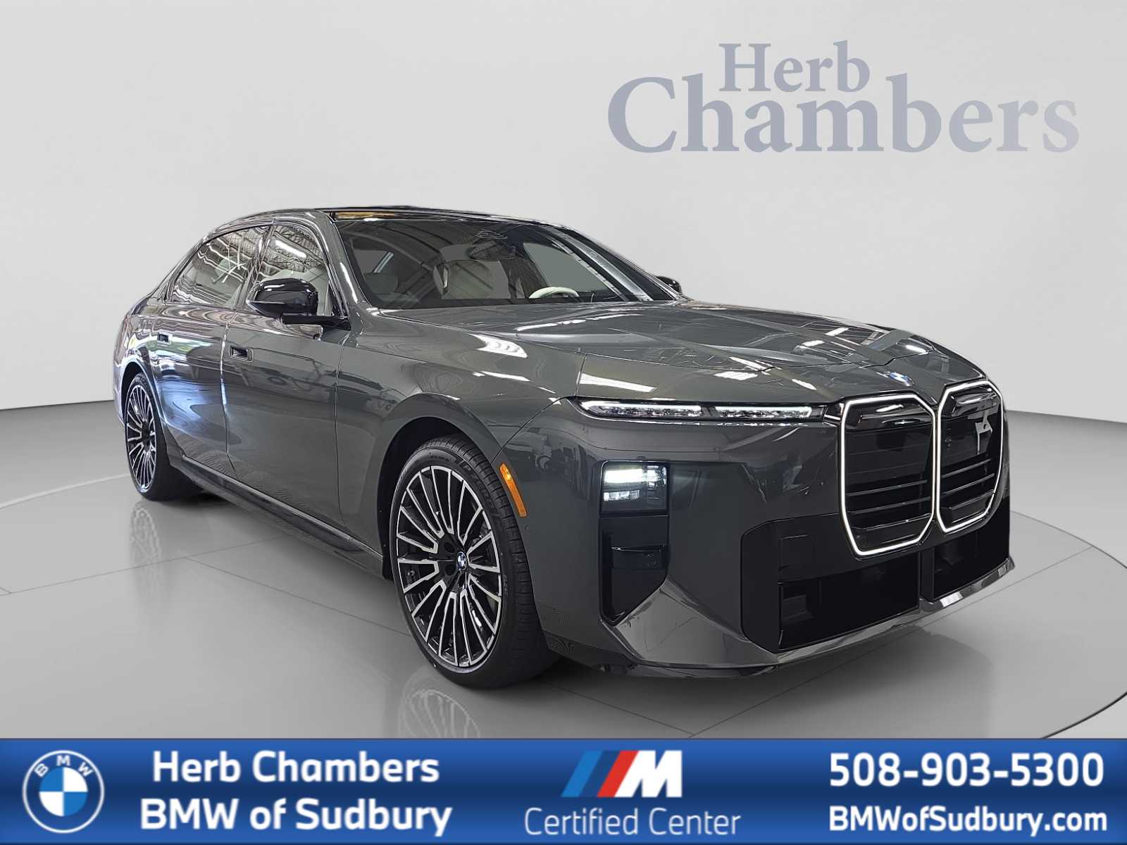 Gray (Dravit Grey Metallic) 2027 BMW 7 Series Sedan All-Wheel Drive Automatic