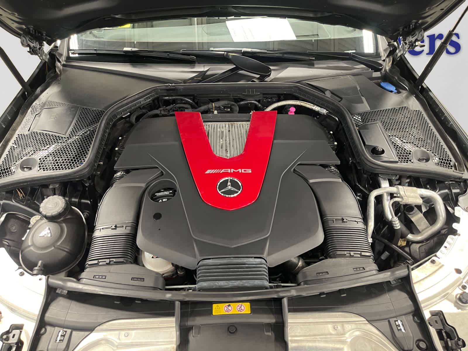 used 2023 Mercedes-Benz AMG C 43 car, priced at $51,497