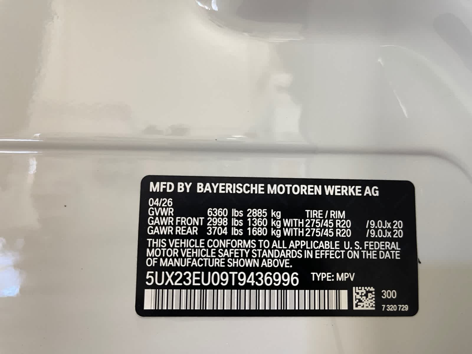 new 2026 BMW X5 car, priced at $76,300