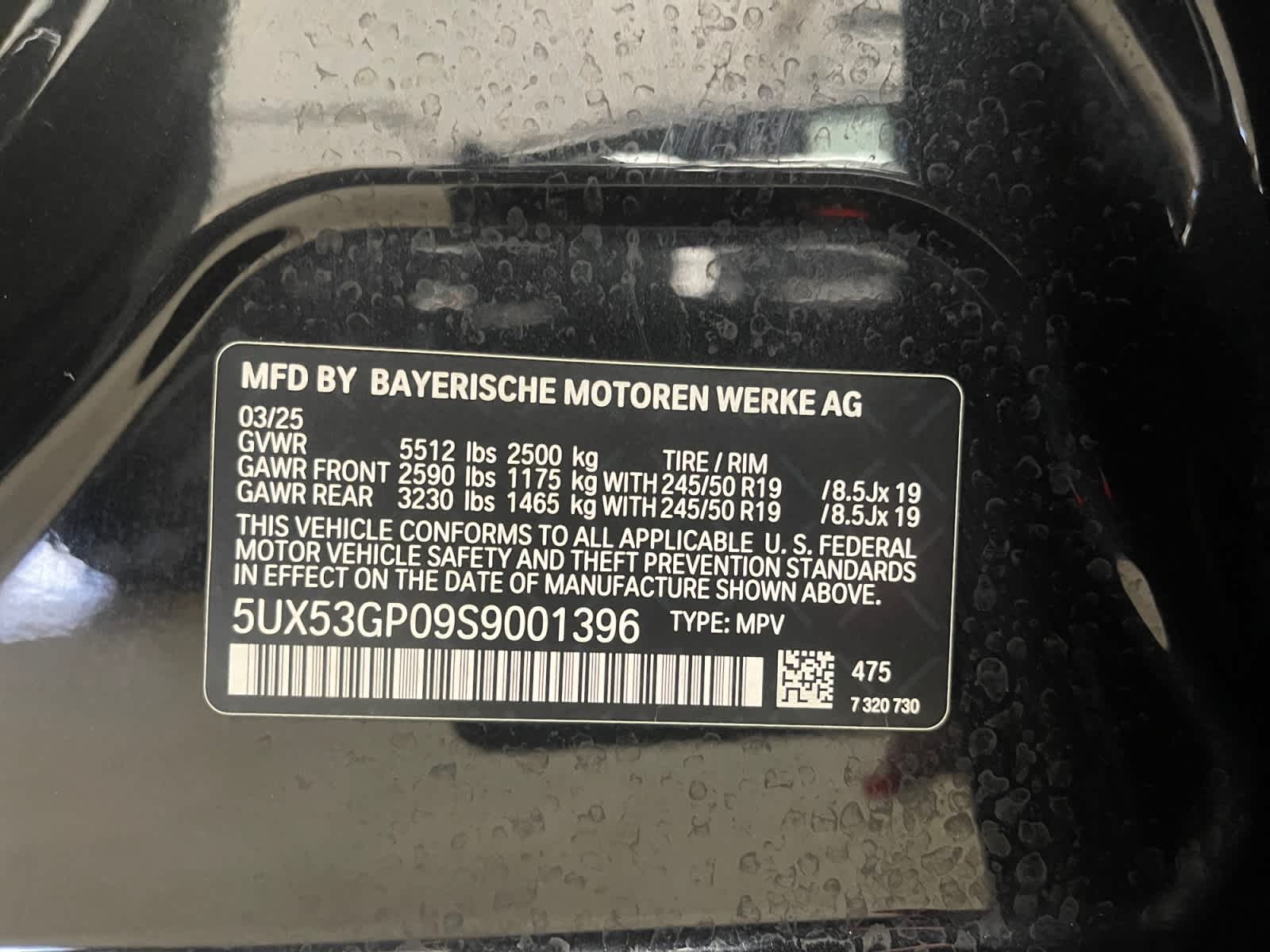 used 2025 BMW X3 car, priced at $45,297