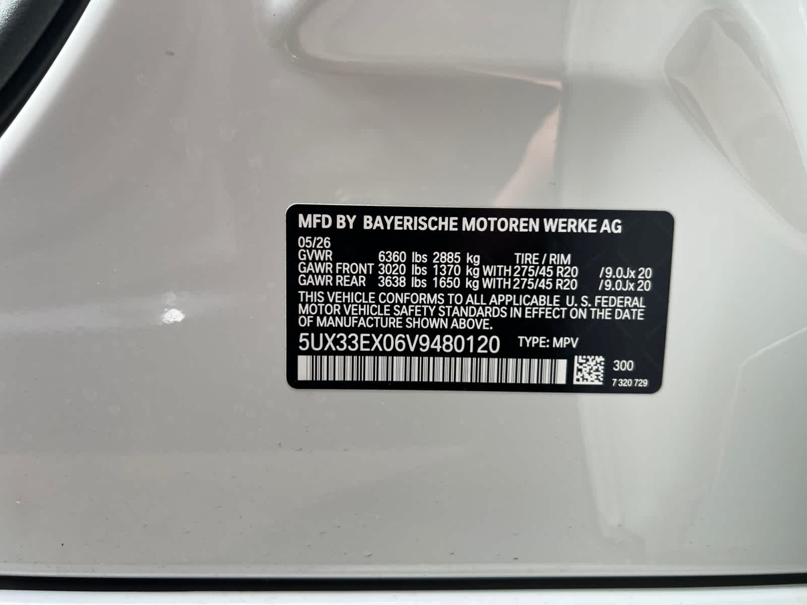 new 2027 BMW X6 car, priced at $80,800
