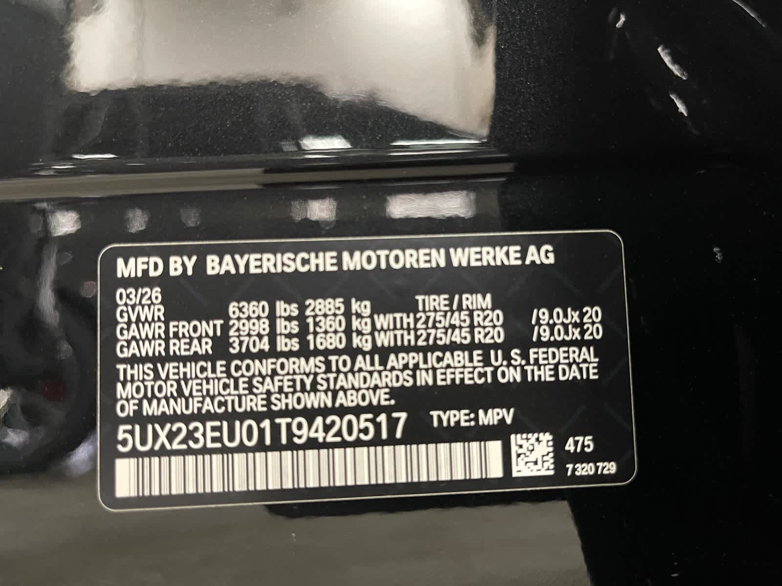 new 2026 BMW X5 car, priced at $82,600