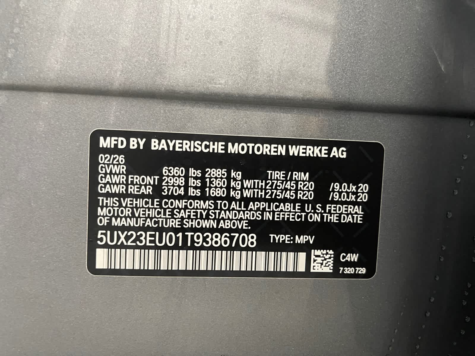 new 2026 BMW X5 car, priced at $78,600