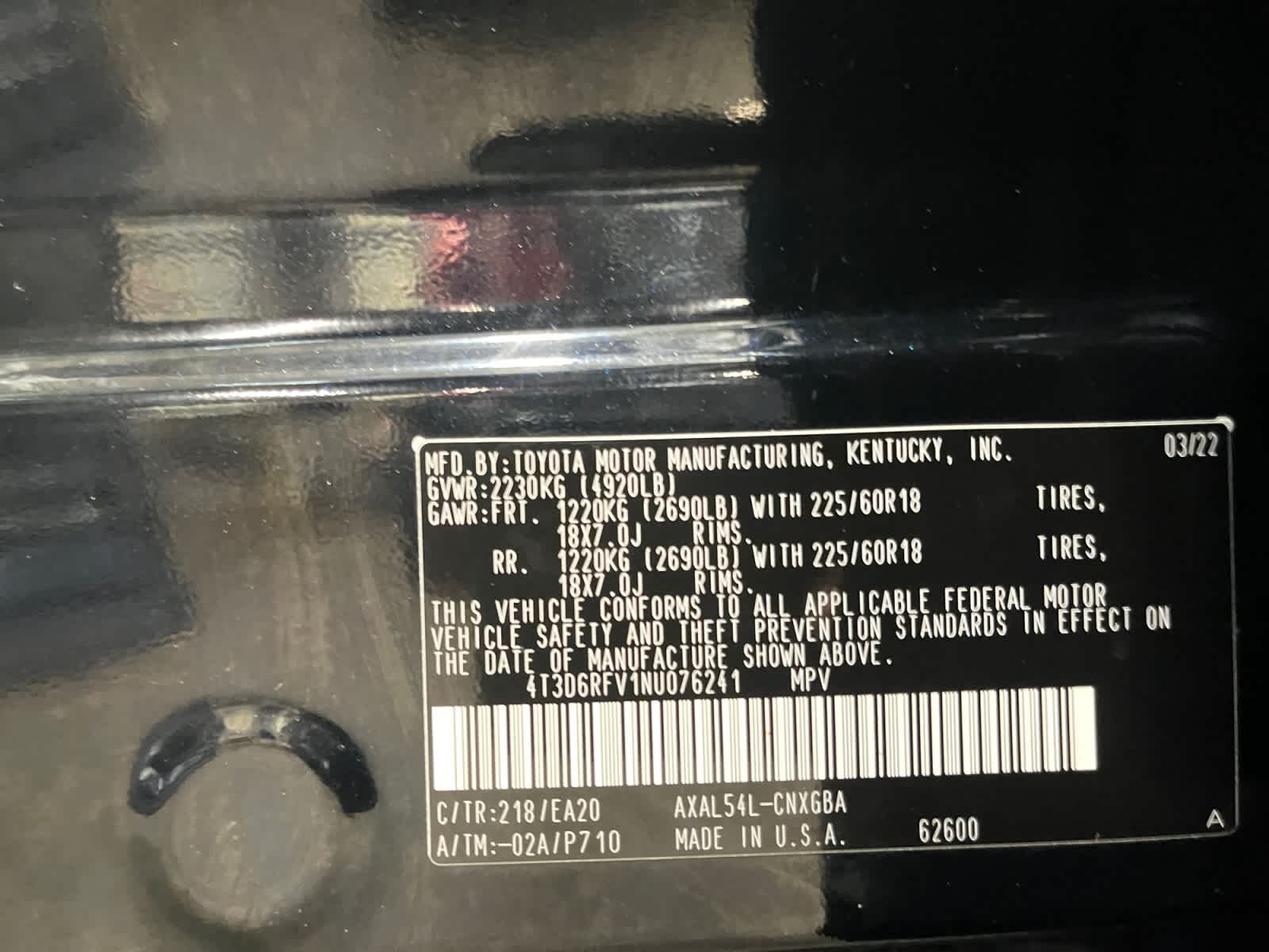 used 2022 Toyota RAV4 Hybrid car, priced at $37,497